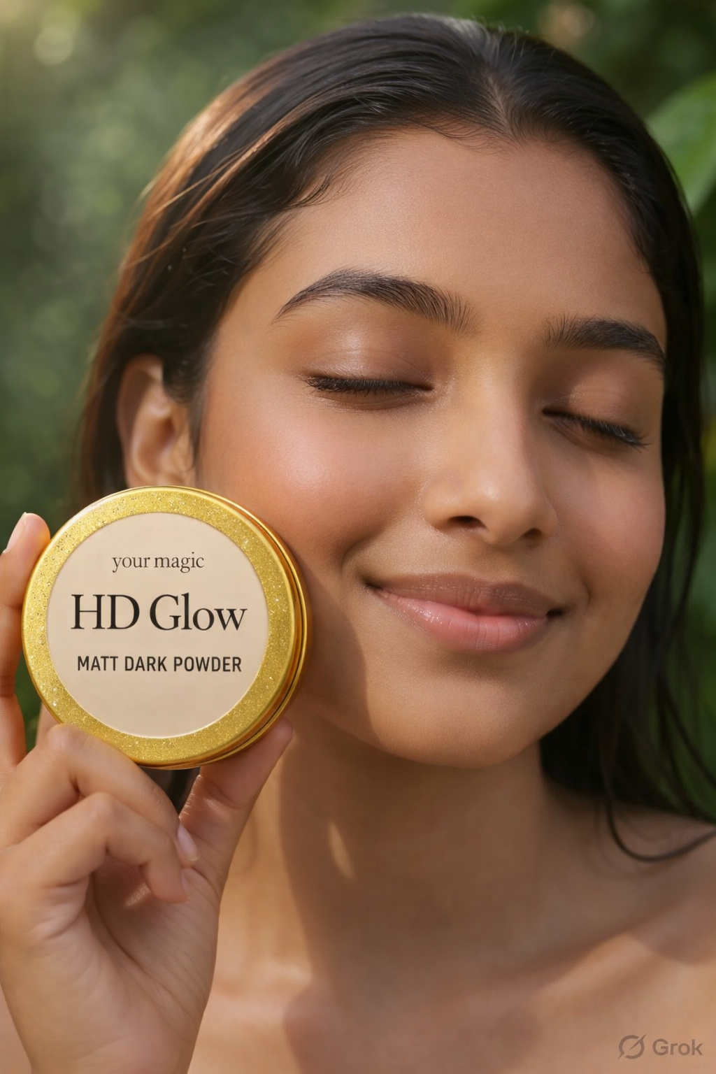 Self Makeup Matt Dark Powder - HD GLOW